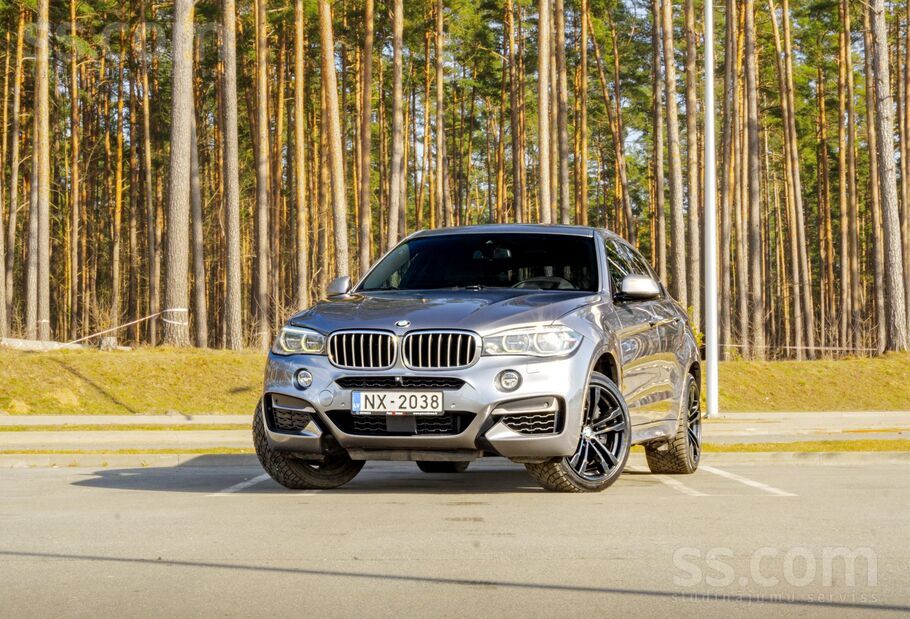BMW BMW X6 M50D 3.0l dīzelis. 280kw