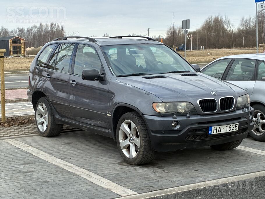 BMW Pārdošu vai mainīšu x5 , auto var nopirkt projekta