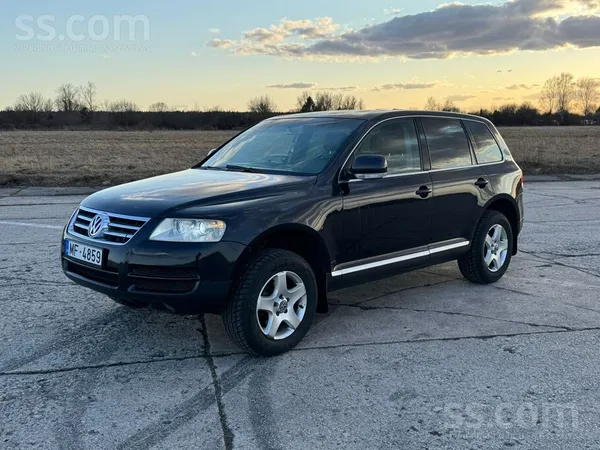 Volkswagen Vw Touareg 4x4, jauna ta, 2.5 dīzelis, mehāniskā ā