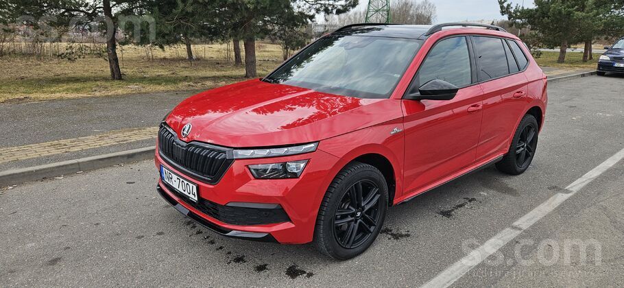 Pārdošanā mazlietots Škoda Kamiq Monte Carlo. 
Auto ir izcilā stāvoklī, nob