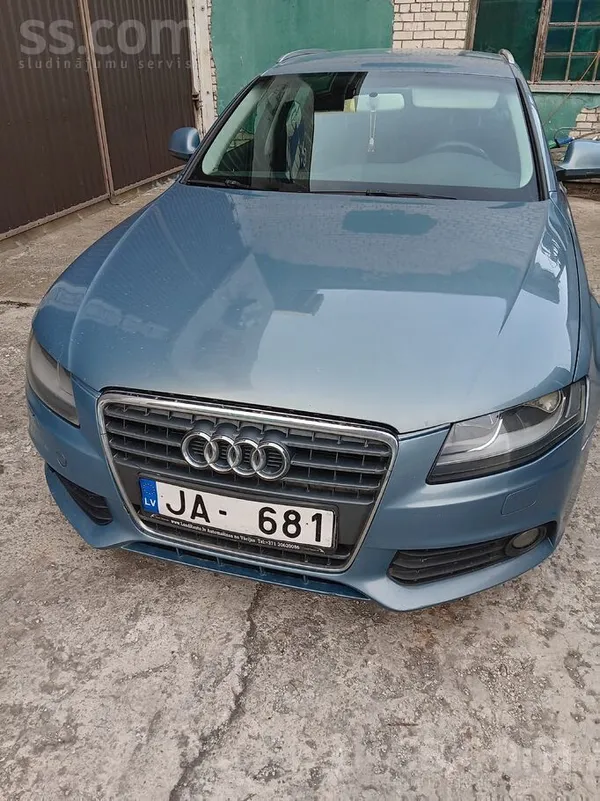 Audi A4B8, 105kwt, мотор и коробка работают отлично , н