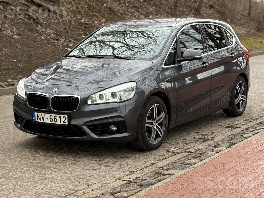 BMW 218 Active Tourer, pirms diviem gadiem ievests no Francijas. Auto labā t