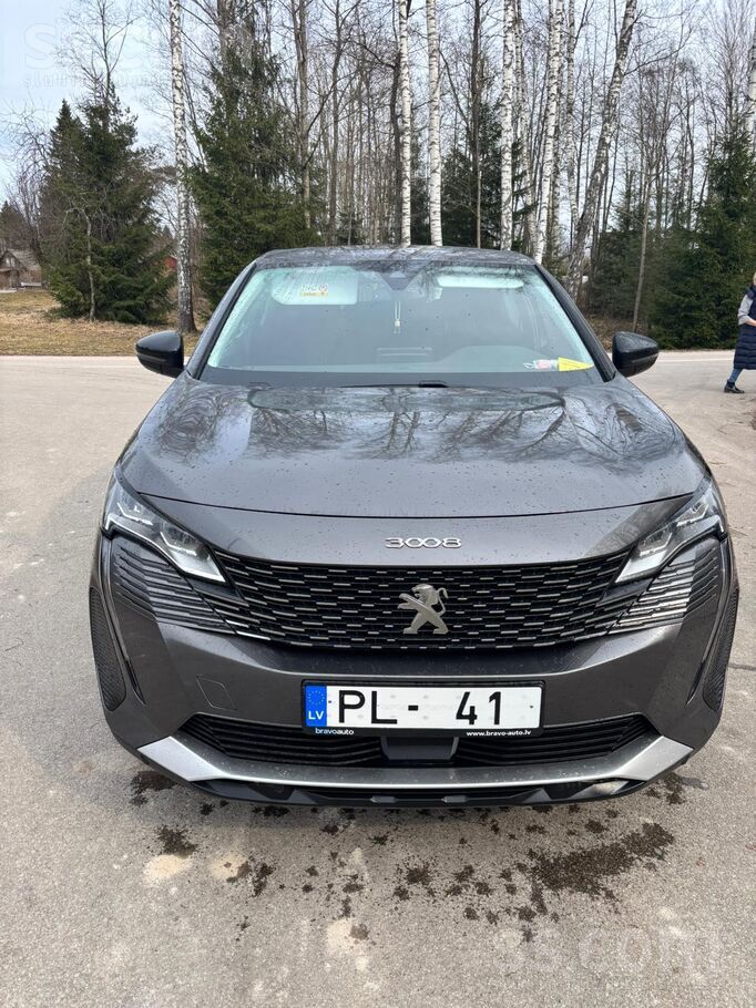 Pārdod Peugeot 3008, 2022.gada. garantija. nobraukums 97220 Km, Led gaismas.