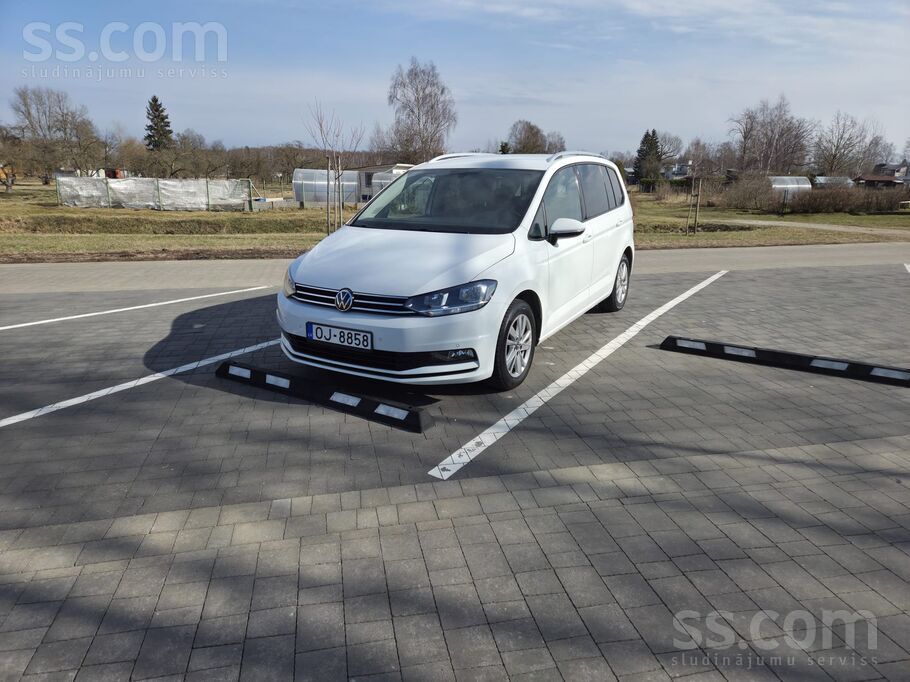 Pārdodu uzticamu un koptu Volkswagen Touran (2021) ar ekonomisku 2.0 Tdi dzi