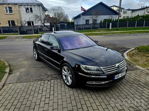 Volkswagen Pardodu Volkswagen Phaeton eksluzīvu modeli .