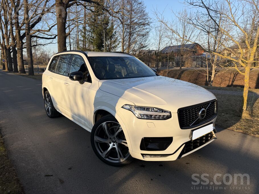 Volvo Xc90 R-Design, B5 (D) 2.0L dīzelis, Mild Hybrid R-Design At8 Awd, Pole
