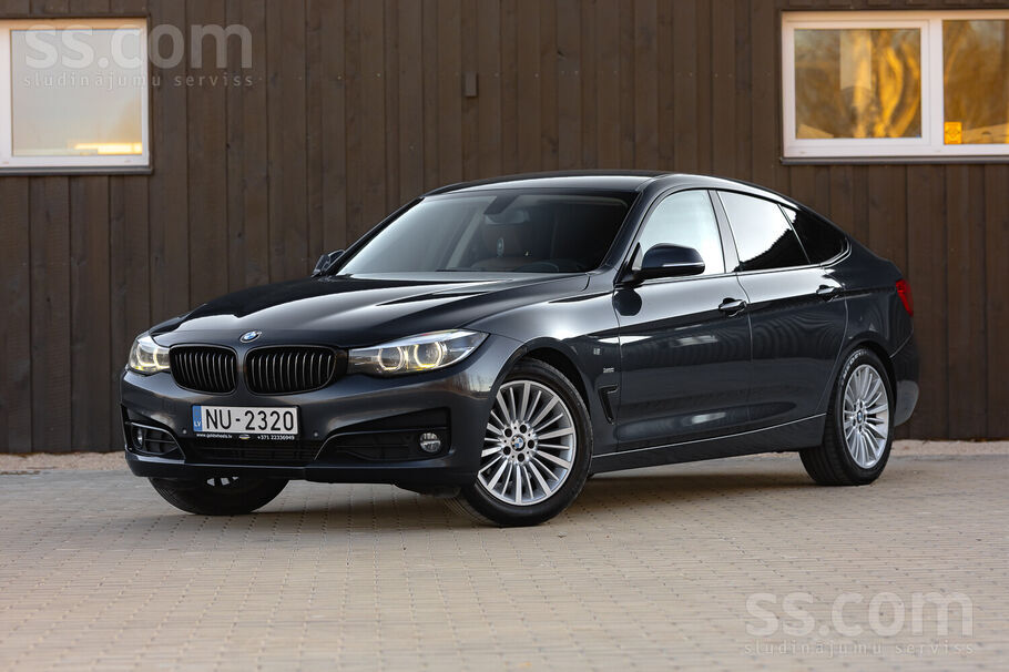 Pārdošanā 3. sērijas BMW GT Facelift
2, 0 dīzelis un automātiskā Ātrumkārba