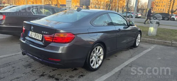 BMW 428i xdrive. 180 kW. Labs Bavārietis, 2014. gadā, kā izbrauca no BMW sal