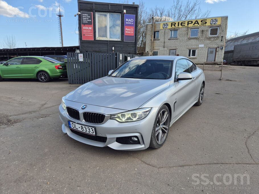 BMW 430D M-Pack 3.0l dīzelis. 190kw
Tehniskā apskate derīga līdz 03.2027
V