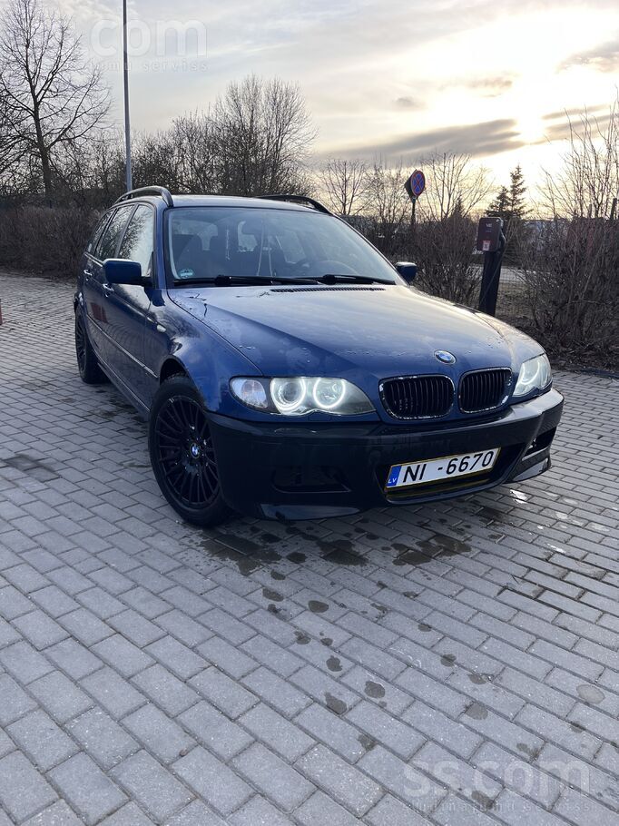 Pārdodu bmw e46 facelift 2.0d 127kw original, ļoti ekonomisks patēriņš, auto