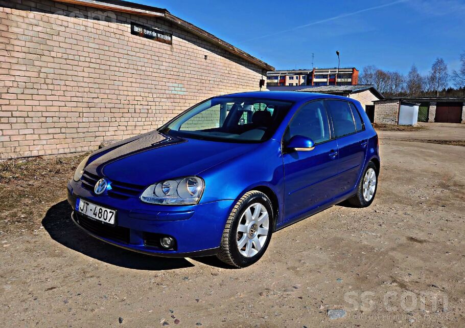 Volkswagen Golf 5 Sport 1.9Tdi 2004 mehānika 6 robu. 77kw. No