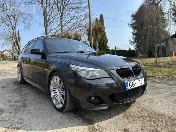 BMW E61 525d, M pack, facelift, 145kw, ievests no Vāci