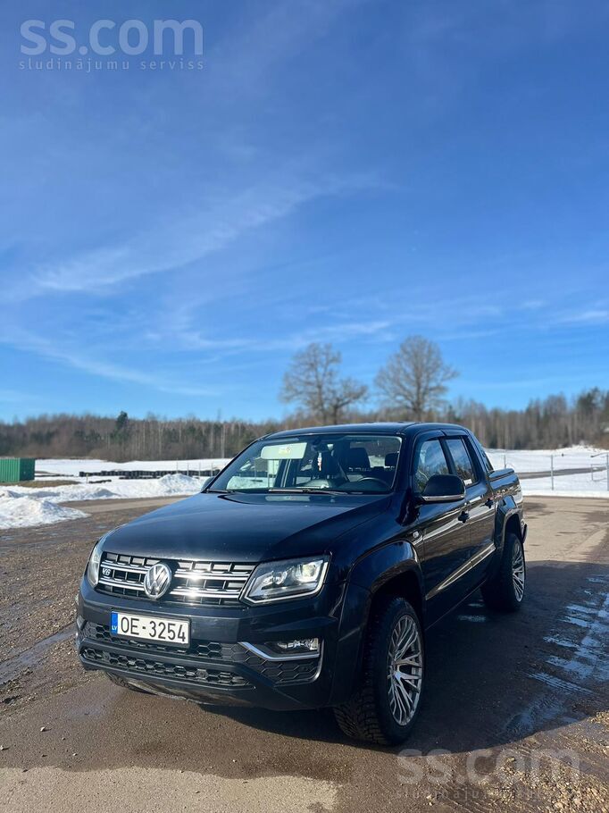 Sveiki. 
Tiek tirgots Volkswagen Amarok Black Ergo Comfort. 
3.0 D , 165kw