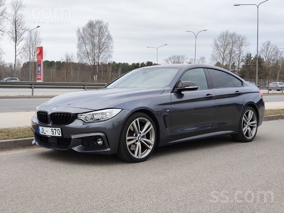Tiek pārdots BMW 440i M Sport F36. Auto ir regulāri apkalpots pie BMW dīlera