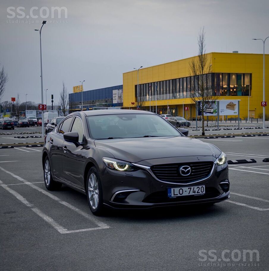 Pārdodu stilīgu un uzticamu Mazda 6. Automašīna ir ideālā stāvoklī – gan teh