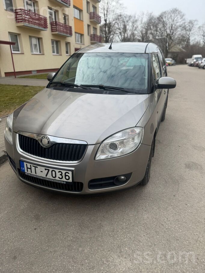 Pārdod uzticamu un ekonomisku Škoda Roomster ar leģendāro 1.9 Tdi dzinēju.