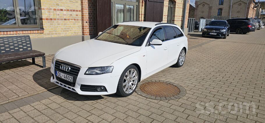 Audi Pārdodu sniegbaltu Audi. No komplektācijas varu iz