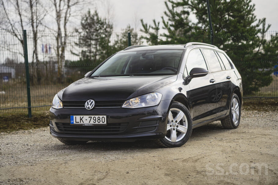 Volkswagen VW Golf 7, 2015. gada. 1.6l dīzelis, automāts. 
