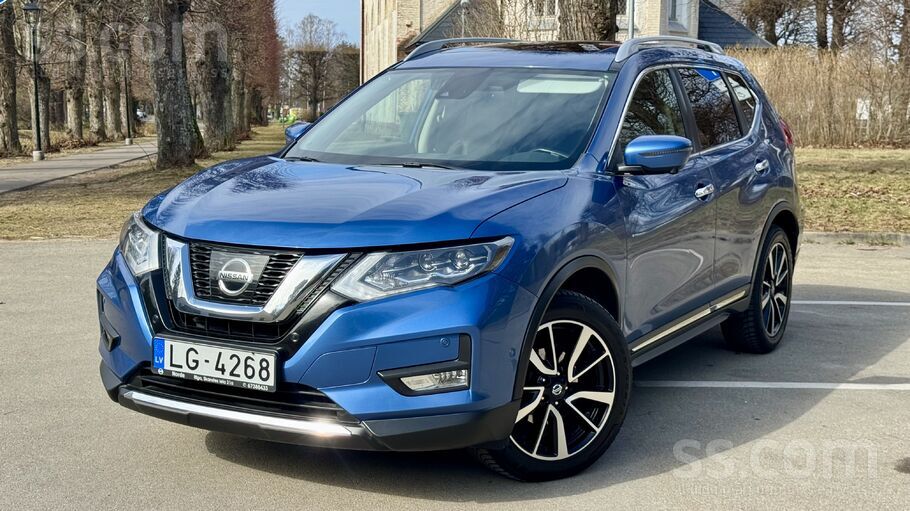 X-trail 1.6Dci, automātiskā ātrumkārba, Tekna Komplektācija, pirmā reģistrāc