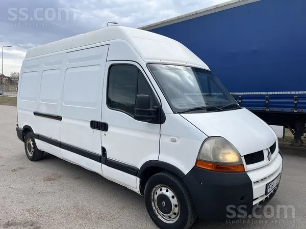 Renault Renault Master 2.5d, 2004.gada, tikko izieta jauna