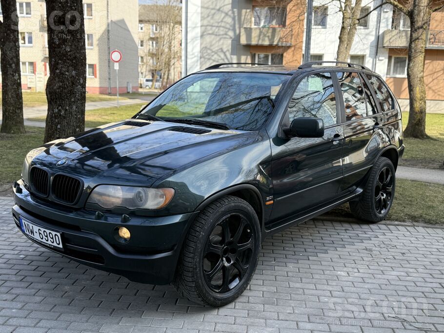 BMW Bmw x5 ar 3.0benzīna dzinēju , tehniski labs uz TA