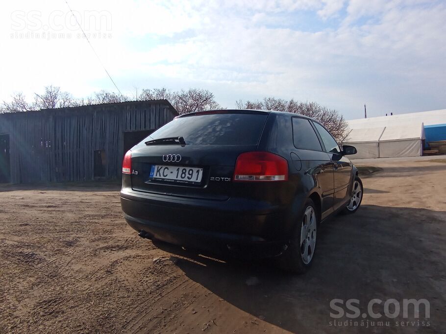Audi Pārdodu Audi A3 2.0 tdi 103kw ar 6 robu manuālo āt