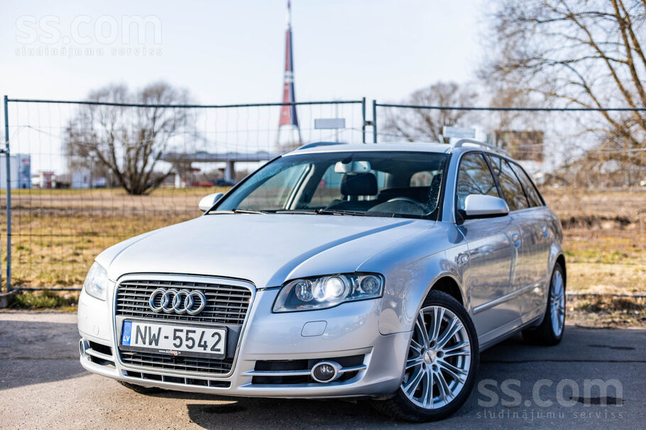 Audi Audi A4 ar 2.7 Tdi dīzeļdzinēju un manuālo ātrumkā