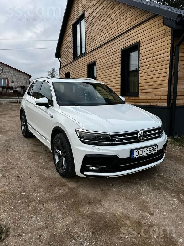 Volkswagen VW Tiguan R-Line 2.0 Tdi/240Zs/176Kw Automāts 2017