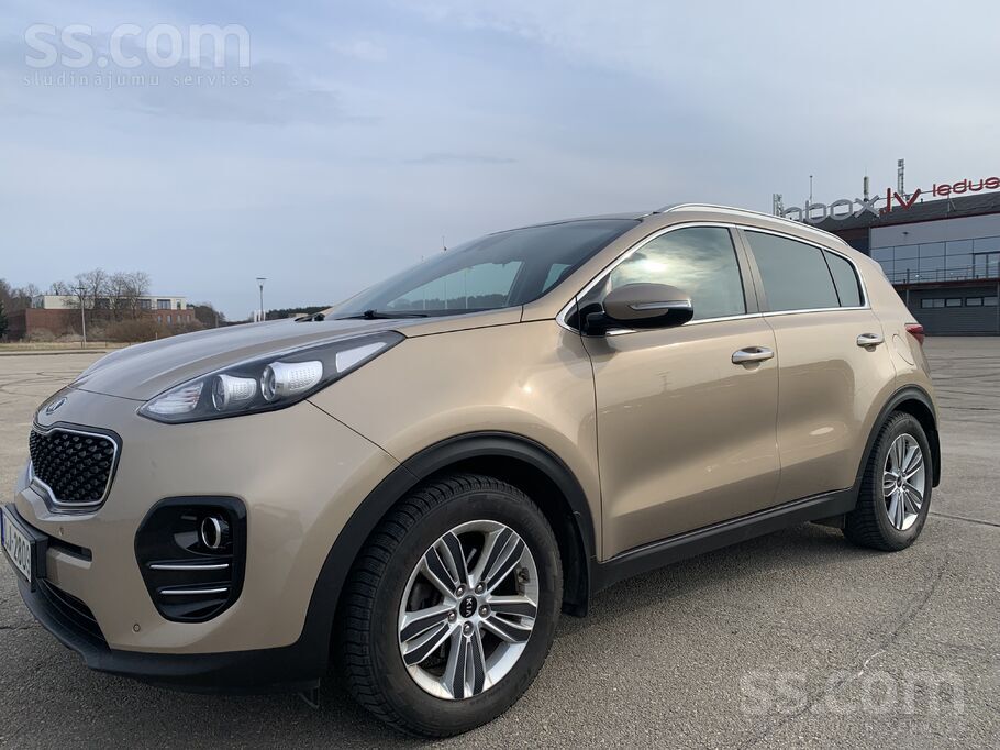 Kia Sportage 1, 7Crdi EX komplektacija, 104kw 141zs. TO līdz 17.05.2027. Aut