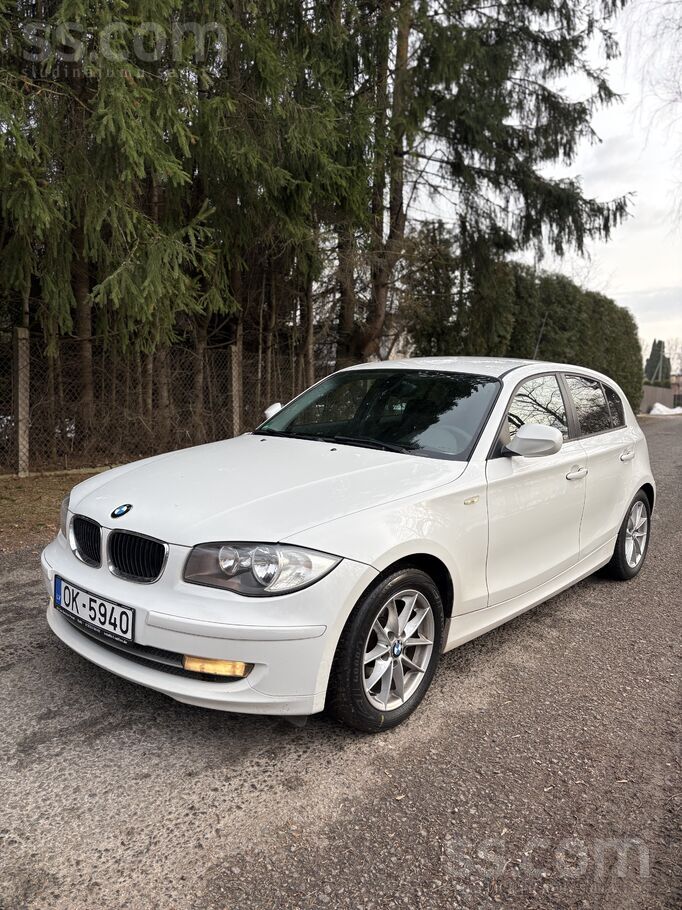 Pārdod BMW 118d 105 kW, tikko ievest no Vācijas. Vizuāli un tehniski labā st