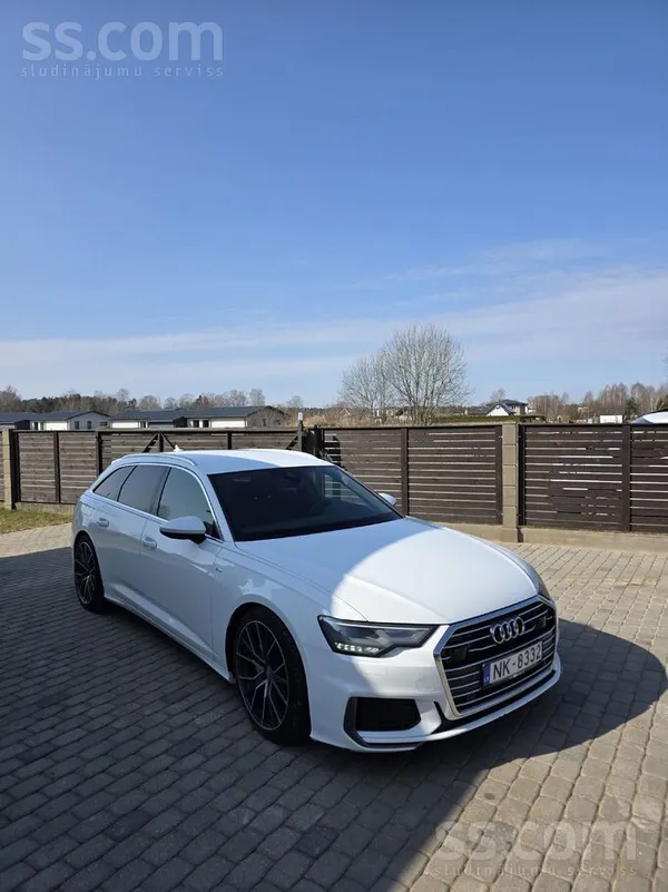 Audi Pārdod:26000€ ar Pvn tirgojas Audi a6 S Line 2.0l 