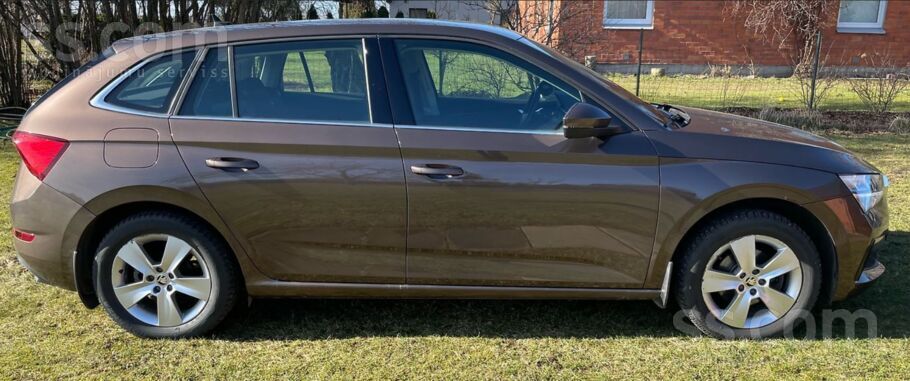 Škoda Scala 1.0tsi 81kw/110zs ar manuālo ātrumkārbu, jauna iegādāta Latvijā.