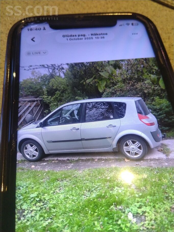 Pārdod automašīnu Renault scenic, auto ir braucams, nomainīts elektroniskā r
