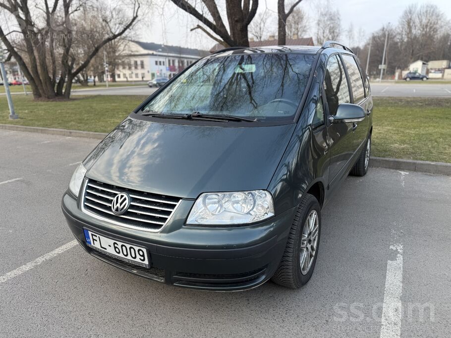 Volkswagen VW Sharan facelift modelis