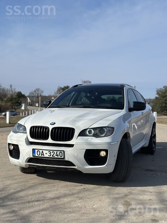 BMW Bmw X6 4.0d, 225kw, 8-pakāpju automātiskā ātrumkār