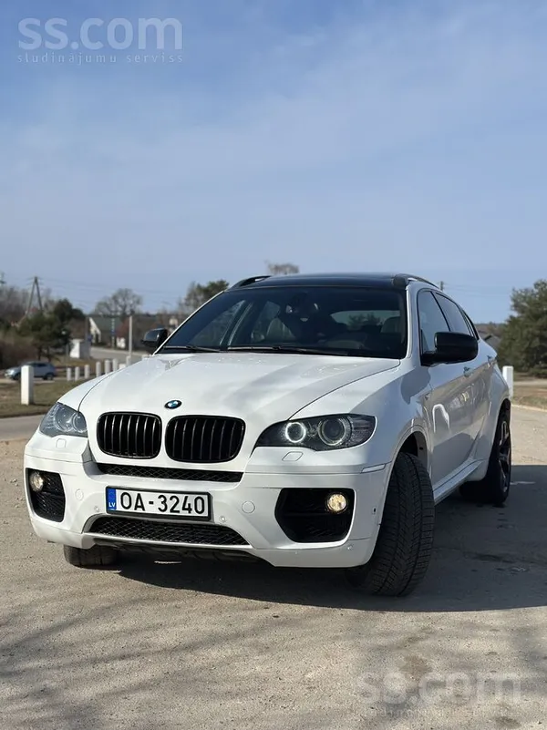 BMW Bmw X6 4.0d, 225kw, 8-pakāpju automātiskā ātrumkār