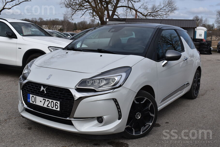Citroen Ds3 1.6 L Dīzelis, 88kW, 05.2015 g. 

125 760 km

Automašīna apr