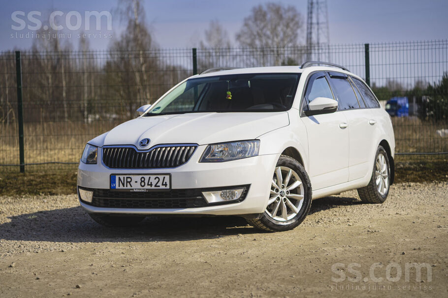 Skoda Škoda Octavia, 2016. gada. 1.6l dīzelis, automāts.
