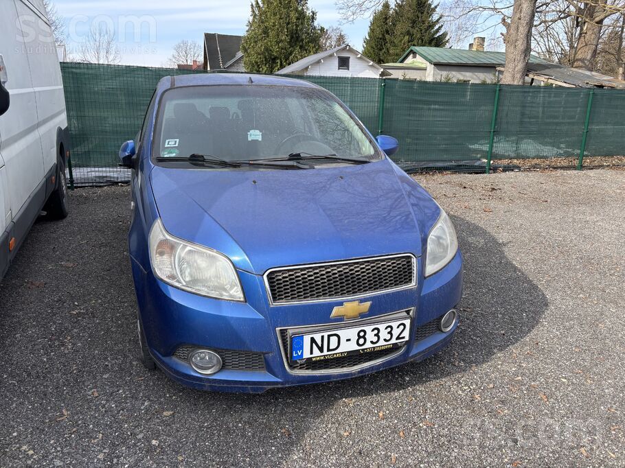 Chevrolet Сhevrolet Aveo. Benzīns, automāts. 74 kw/101 z. s.