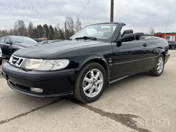 Saab Tikko no Šveices. Saab 93 Cabrio 2.0T 150Ps 2002ga