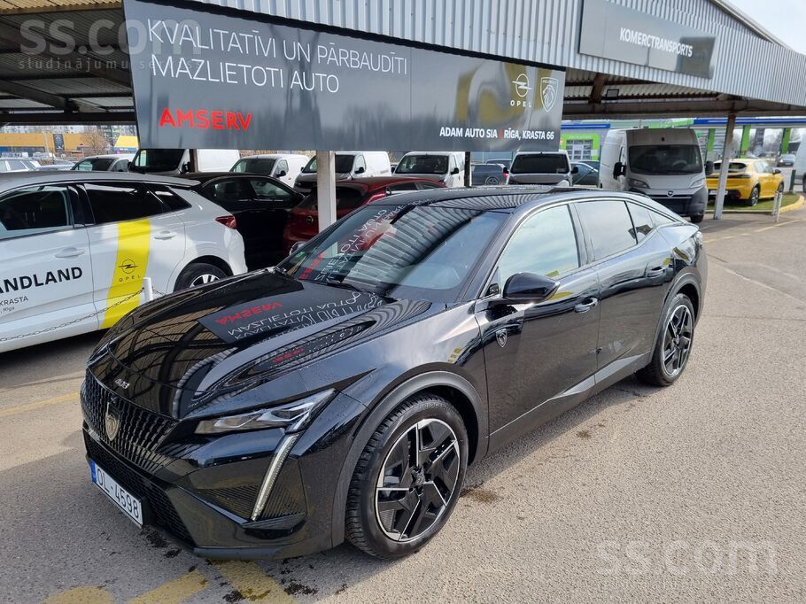 Pārdošanā ļoti labi aprīkots Peugeot 408 GT 1, 2 Hybrid 136 E-Dcs6. Pirkts j