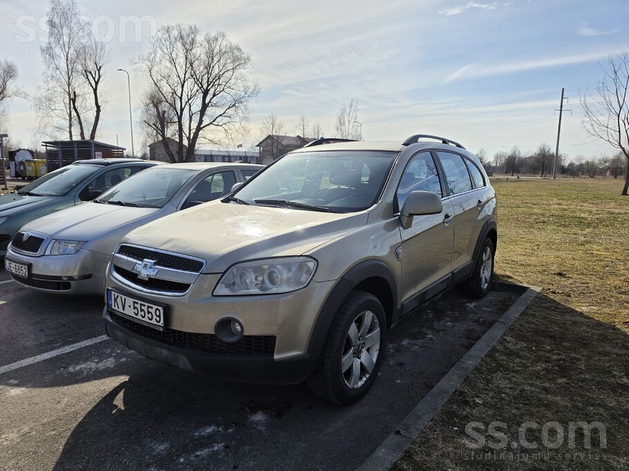 Chevrolet Sēdies brauc, 4x4 strādā, 7vietas. Tikko beidzās s