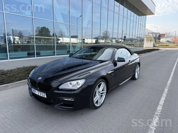 BMW 640d 230 kW. В хорошем состоянии. С правым рулем. Зарегистрирована в Лат
