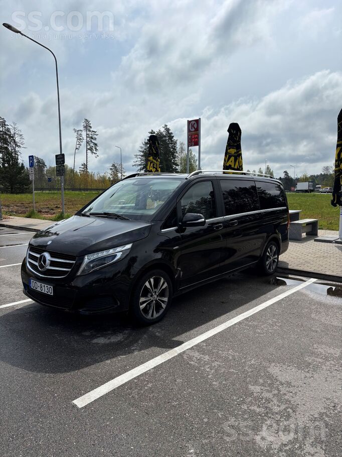 Mercedes-Benz V250d, 158000km (oriģināls, pārbaudāms), Long Avantgarde, perf