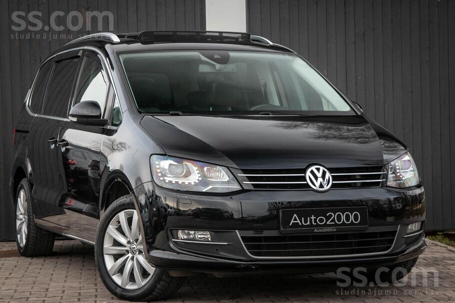 Volkswagen Vw Sharan 2.0tdi Highline 7vietīgs 130kw 177zs Blu