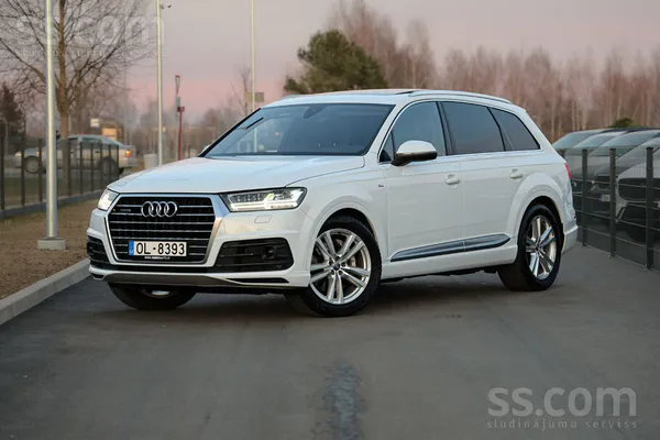Audi Audi Q7, S-line, 7 vietas, 3.0d, 200 kw, automāts,