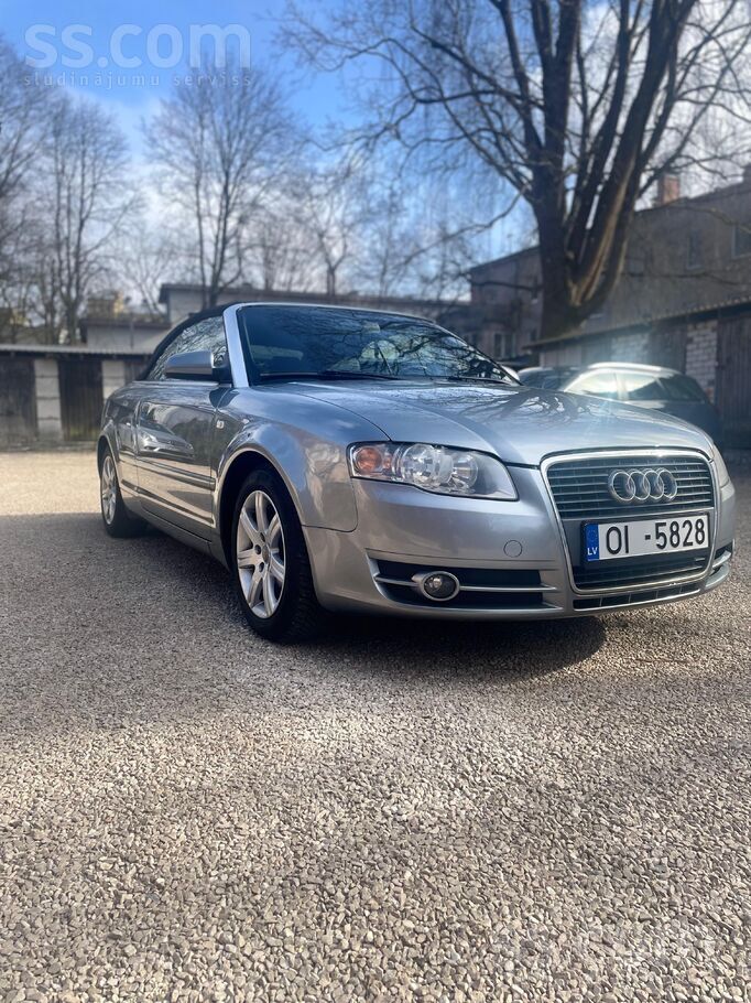 Audi Audi A4 Cabrio – ļoti labs stāvoklis, gatavs sezon
