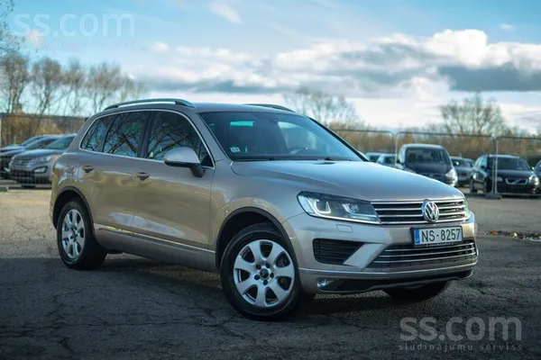 Volkswagen Tiek tirgots WV Tuareg 3.0D, .2017g. , ar caurskat