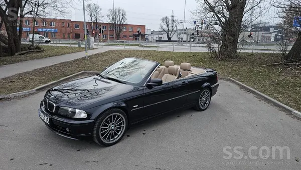 Pārdodu labu bmw 323ci cabrio. Pirms gada ievests no Nīderlandes, ar skati l