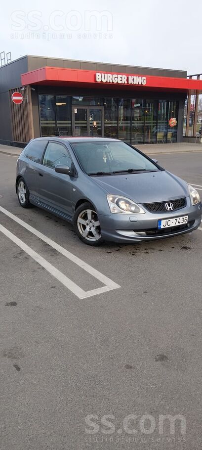 Honda Pārdodu Honda Civic 1.6 benzīns/gāze (D16V1)